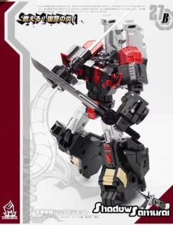 MechFansToys MF-27B Samurai Sixshot Black -Happy Toy Store 02247988ed