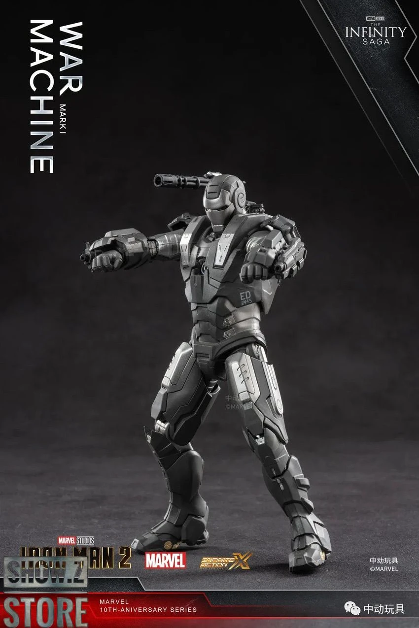 ZT Toys Marvel Licensed 1/10 Iron Man War Machine Armor Mark 1 19 ZT Toys Marvel Licensed 1/10 Iron Man War Machine Armor Mark 1 - Image 17