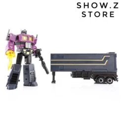 DX9 X34P Dutch Phonas Optimus Prime Shattered Glass SG W/ Trailer Purple Version