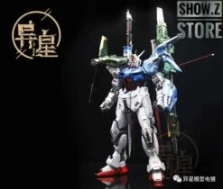 [SZ Custom] Bandai Custom PG GAT-X105 Perfect Strike Gundam W/ Custom Electroplated Chrome Painting -Happy Toy Store 02699039ff