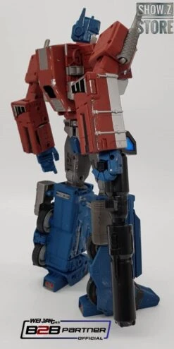 Weijiang MPP-10 Commander Optimus Prime Battle Damaged Oversized Limited Edition W/ Custom Display Base 13 Weijiang MPP-10 Commander Optimus Prime Battle Damaged Oversized Limited Edition W/ Custom Display Base -Happy Toy Store 029fffddf1