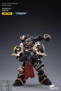 JoyToy Source 1/18 Warhammer 40K Chaos Space Marine E Black Legion Warband -Happy Toy Store 067b1b0933