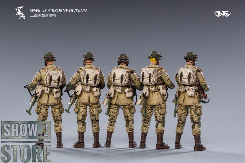 JoyToy Source 1/18 WWII United States Airborne Division Set Of 5 7 JoyToy Source 1/18 WWII United States Airborne Division Set Of 5 - Image 5