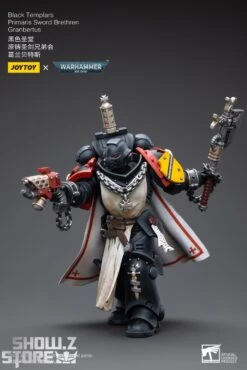 JoyToy Source 1/18 Warhammer 40K Black Templars Primaris Sword Brethren Granbertus 14 JoyToy Source 1/18 Warhammer 40K Black Templars Primaris Sword Brethren Granbertus -Happy Toy Store 08b7008142