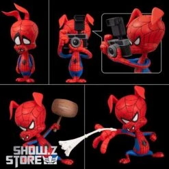 Sentinel Toys SV-ACTION Spider-Man: Into The Spider-Verse Spider-Gwen & Spider-Ham -Happy Toy Store 0a5eca14f9