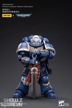 JoyToy Source 1/18 Warhammer 40K Ultramarines Primaris Assault Veteran Intercessor 13 JoyToy Source 1/18 Warhammer 40K Ultramarines Primaris Assault Veteran Intercessor -Happy Toy Store 0b269f82c3