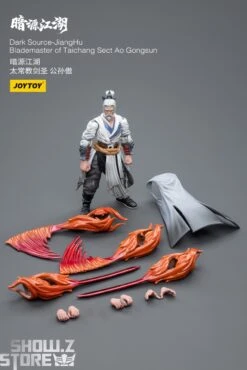 JoyToy Source 1/18 Dark Source Jianghu Blademaster Of Taichang Sect Ao Gongsun -Happy Toy Store 0ba496de6c