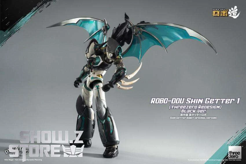 Threezero Shin Getter Robot Shin Getter 1 Black Version 11 Threezero Shin Getter Robot Shin Getter 1 Black Version - Image 9
