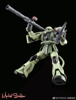 Metal Soldier 1/100 MS01 ZAKUII MS-01 MS-06 ZAKU2 Green Chogokin Metal Build -Happy Toy Store 0d10b433cf