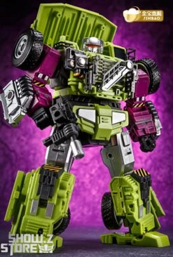Jinbao DF03 Builder.D Devastator Green Version Set Of 6 Oversized Version -Happy Toy Store 0f794cbfe4