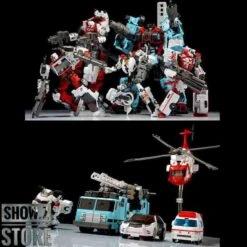 Yes Model MTCM-04 Guardia Defensor Combiner Full Set Of 5 13 Yes Model MTCM-04 Guardia Defensor Combiner Full Set Of 5 -Happy Toy Store 100439f2d1