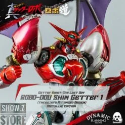 Threezero Studio Getter Robo Shin Getter 1 Metallic Version -Happy Toy Store 10e26f6cbd