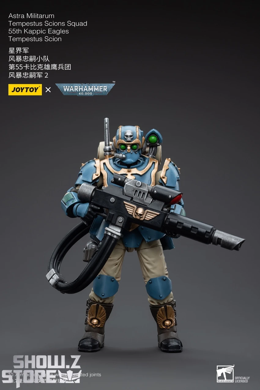 JoyToy Source 1/18 Warhammer 40K Astra Militarum Tempestus Scions Squad 55th Kappic Eagles Tempestor Scion 2 6 JoyToy Source 1/18 Warhammer 40K Astra Militarum Tempestus Scions Squad 55th Kappic Eagles Tempestor Scion 2 - Image 4