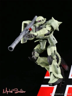 Metal Soldier 1/100 MS01 ZAKUII MS-01 MS-06 ZAKU2 Green Chogokin Metal Build -Happy Toy Store 11a423f9ce