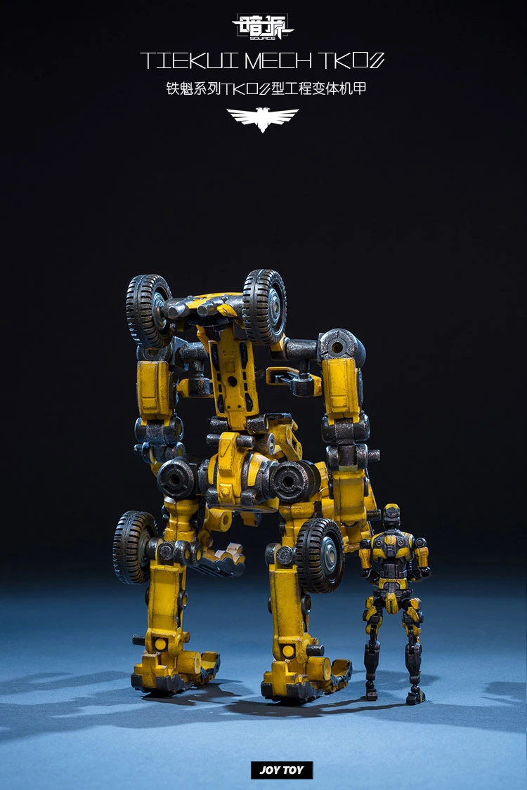 JoyToy Source Acid Rain Mecha TK02 Tiekui Engineering Mech Version 8 JoyToy Source Acid Rain Mecha TK02 Tiekui Engineering Mech Version - Image 6