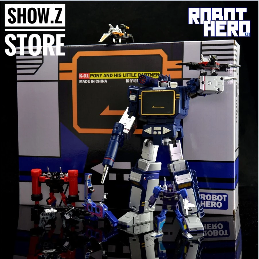 Robot Hero K-01 Pony MP-13 Soundwave Masterpiece 4 Robot Hero K-01 Pony MP-13 Soundwave Masterpiece - Image 2