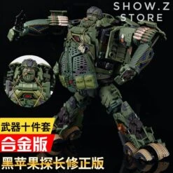 WeiJiang Wei Jiang WJ M02 M-02 Robot Force Hound Oversized Black Apple Alloy Modified Version -Happy Toy Store 16a4e12de2