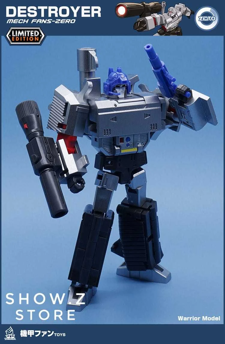 MechFansToys MF-Zero MF-0 Destroyer Megatron Metallic Version 6 MechFansToys MF-Zero MF-0 Destroyer Megatron Metallic Version - Image 4