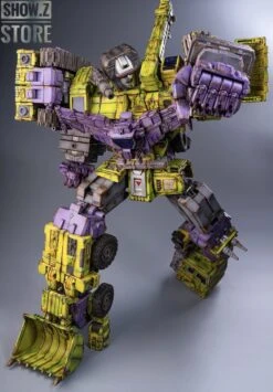 [Express Shipping] ToyWorld TW-C07G Constructor Devastator Old Green Battle Damage Version Set Of 6 -Happy Toy Store 173a16f86c