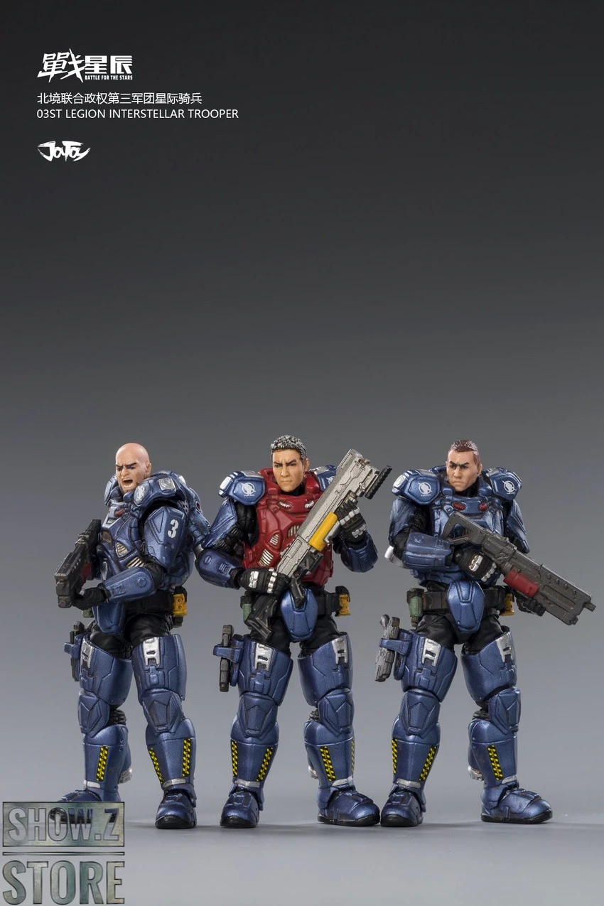 JoyToy Source 1/18 The 3rd Legion Interstellar Trooper Set Of 3 16 JoyToy Source 1/18 The 3rd Legion Interstellar Trooper Set Of 3 - Image 14