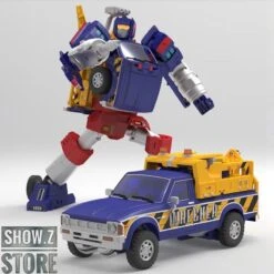 XTransbots MX-9B Paean Hoist Diamond Blue Version 41 XTransbots MX-9B Paean Hoist Diamond Blue Version -Happy Toy Store 1af9a43217