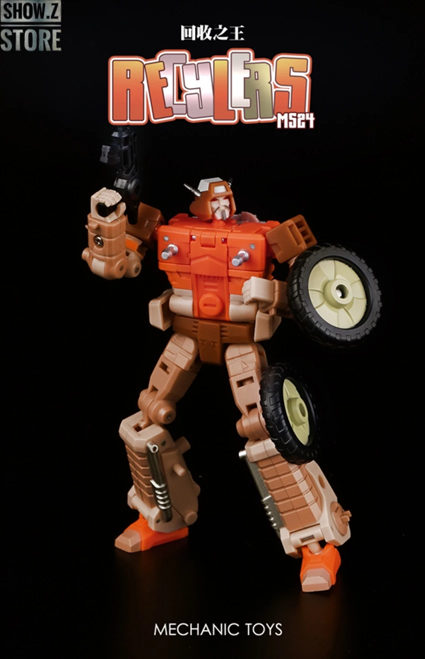 MechFansToys Mechanic Studio MS-24 Garbage Man Wreck-Gar 13 MechFansToys Mechanic Studio MS-24 Garbage Man Wreck-Gar - Image 11