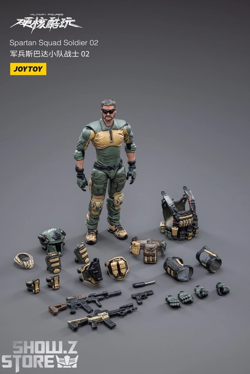 JoyToy Source 1/18 Spartan Squad Soldiers Set Of 3 8 JoyToy Source 1/18 Spartan Squad Soldiers Set Of 3 - Image 6