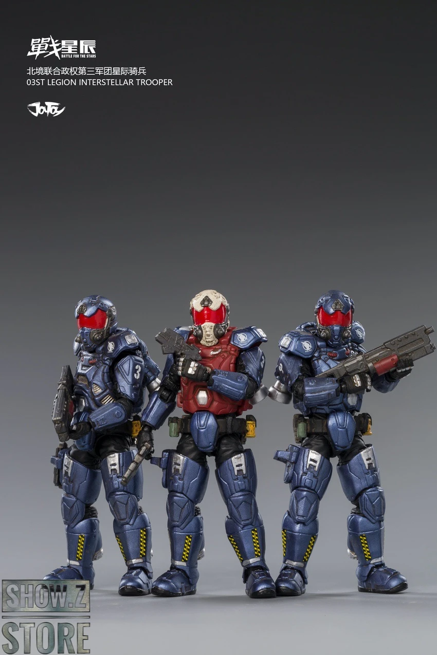 JoyToy Source 1/18 The 3rd Legion Interstellar Trooper Set Of 3 15 JoyToy Source 1/18 The 3rd Legion Interstellar Trooper Set Of 3 - Image 13