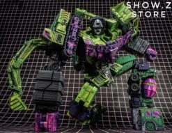 Toyworld TW TW-C07A TWC07A Constructor Devastator Cel Cell Shaded Standard Version Set Of 6 -Happy Toy Store 24863c294e