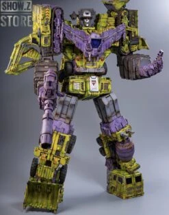 [Express Shipping] ToyWorld TW-C07G Constructor Devastator Old Green Battle Damage Version Set Of 6 -Happy Toy Store 24c396874f