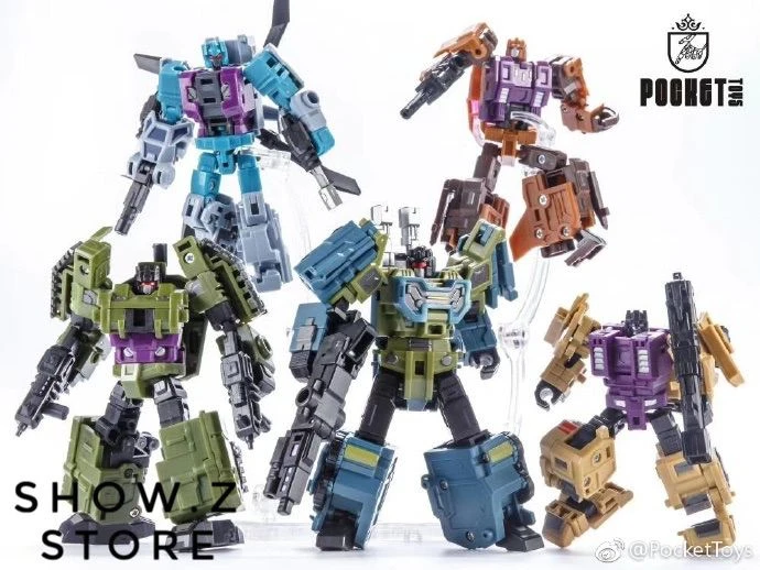 Pocket Toys PT PL-0 Ruiner.B Bruticus Set Of 5 Figure 5 Pocket Toys PT PL-0 Ruiner.B Bruticus Set Of 5 Figure - Image 3