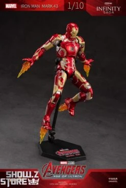 ZT Toys Marvel Licensed 1/10 Iron Man Mark 43 31 ZT Toys Marvel Licensed 1/10 Iron Man Mark 43 -Happy Toy Store 255187d241