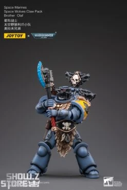 JoyToy Source 1/18 Warhammer 40K Space Wolves Claw Pack Brother Olaf -Happy Toy Store 289cc4709f