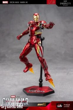 ZT Toys Marvel Licensed 1/10 Iron Man Mark 46 13 ZT Toys Marvel Licensed 1/10 Iron Man Mark 46 -Happy Toy Store 2b190de9ad