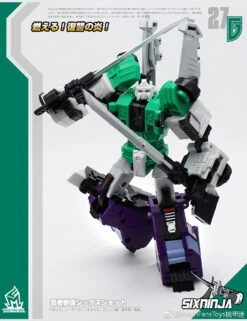 MechFansToys MF-27G SixNinja Sixshot G1 Version -Happy Toy Store 2b7496695c