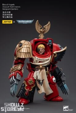 JoyToy Source 1/18 Warhammer 40K Blood Angels Assault Terminators Sergeant Santoro -Happy Toy Store 2e482efcaa