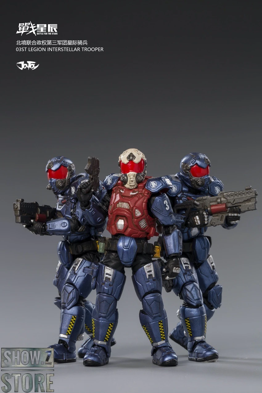 JoyToy Source 1/18 The 3rd Legion Interstellar Trooper Set Of 3 14 JoyToy Source 1/18 The 3rd Legion Interstellar Trooper Set Of 3 - Image 12