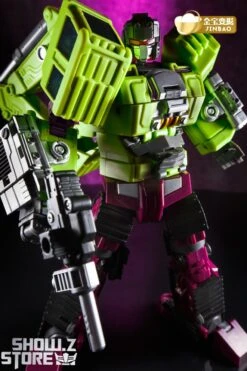 Jinbao DF03 Builder.D Devastator Green Version Set Of 6 Oversized Version -Happy Toy Store 2fa6a06e2c