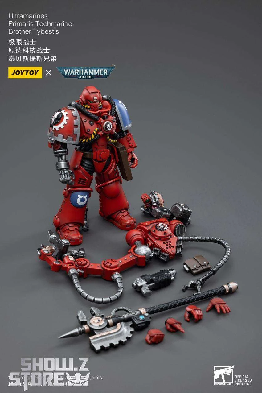 JoyToy Source 1/18 Warhammer 40K Ultramarines Primaris Techmarine Brother Tybestis 13 JoyToy Source 1/18 Warhammer 40K Ultramarines Primaris Techmarine Brother Tybestis - Image 11
