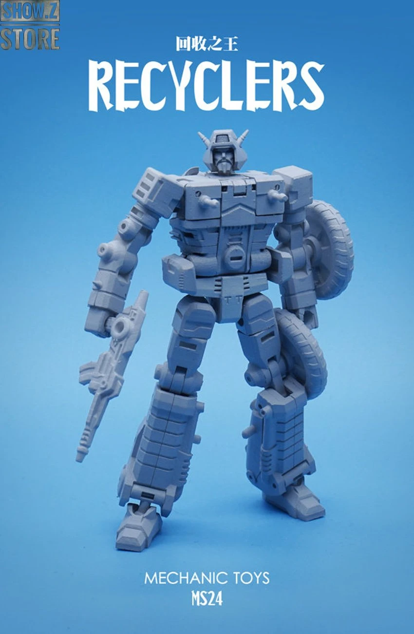 MechFansToys Mechanic Studio MS-24 Garbage Man Wreck-Gar 21 MechFansToys Mechanic Studio MS-24 Garbage Man Wreck-Gar - Image 19