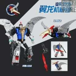 Black Mamba H6002-7B Robot Force Volcanicus Oversized Combiner Set Of 5 -Happy Toy Store 315eca8e0a