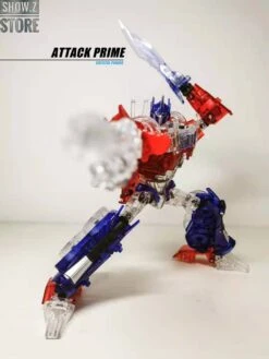 APC Toys APC-001 Attack Prime TFP Optimus Prime Clear Version W/ Clear Wheels 15 APC Toys APC-001 Attack Prime TFP Optimus Prime Clear Version W/ Clear Wheels -Happy Toy Store 3238f95f32