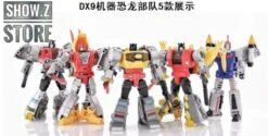 DX9 Toys War In Pocket Dinobots Set Of 5 (X18 Bumper, X19 Quaker, X20 Skyer, X21 Thorner, X22 Rager) -Happy Toy Store 33d0723a4c