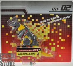 NTF NTF-02 Tyrannorsaur Grimlock & NTF-03 Triceratops Slag Set Of 2 -Happy Toy Store 344efcf7e2