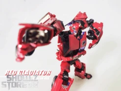 APC Toys Red Gladiator TFP Cliffjumper Zombie Version 30 APC Toys Red Gladiator TFP Cliffjumper Zombie Version -Happy Toy Store 349a938638