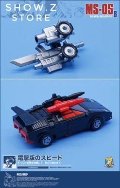 MechFansToys MS-05B Black Brandon G2 Black Sideswipe 23 MechFansToys MS-05B Black Brandon G2 Black Sideswipe -Happy Toy Store 34f6ded04e