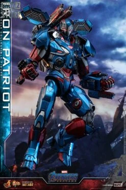 Hot Toys HotToys HT MMS547D34 1/6 Avengers: Endgame Iron Patriot Iron Man Collectible Figure -Happy Toy Store 363ea5b380
