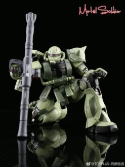 Metal Soldier 1/100 MS01 ZAKUII MS-01 MS-06 ZAKU2 Green Chogokin Metal Build -Happy Toy Store 38e50388f4