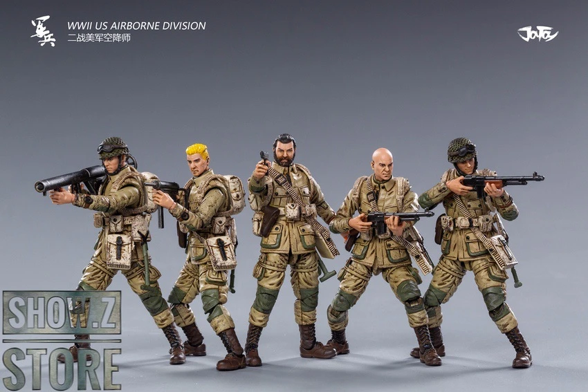 JoyToy Source 1/18 WWII United States Airborne Division Set Of 5 11 JoyToy Source 1/18 WWII United States Airborne Division Set Of 5 - Image 9