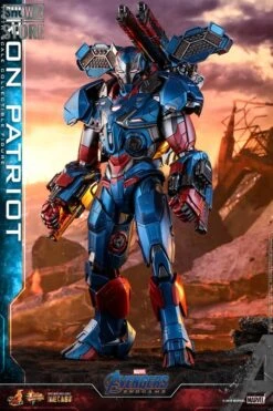 Hot Toys HotToys HT MMS547D34 1/6 Avengers: Endgame Iron Patriot Iron Man Collectible Figure -Happy Toy Store 3dafe28100